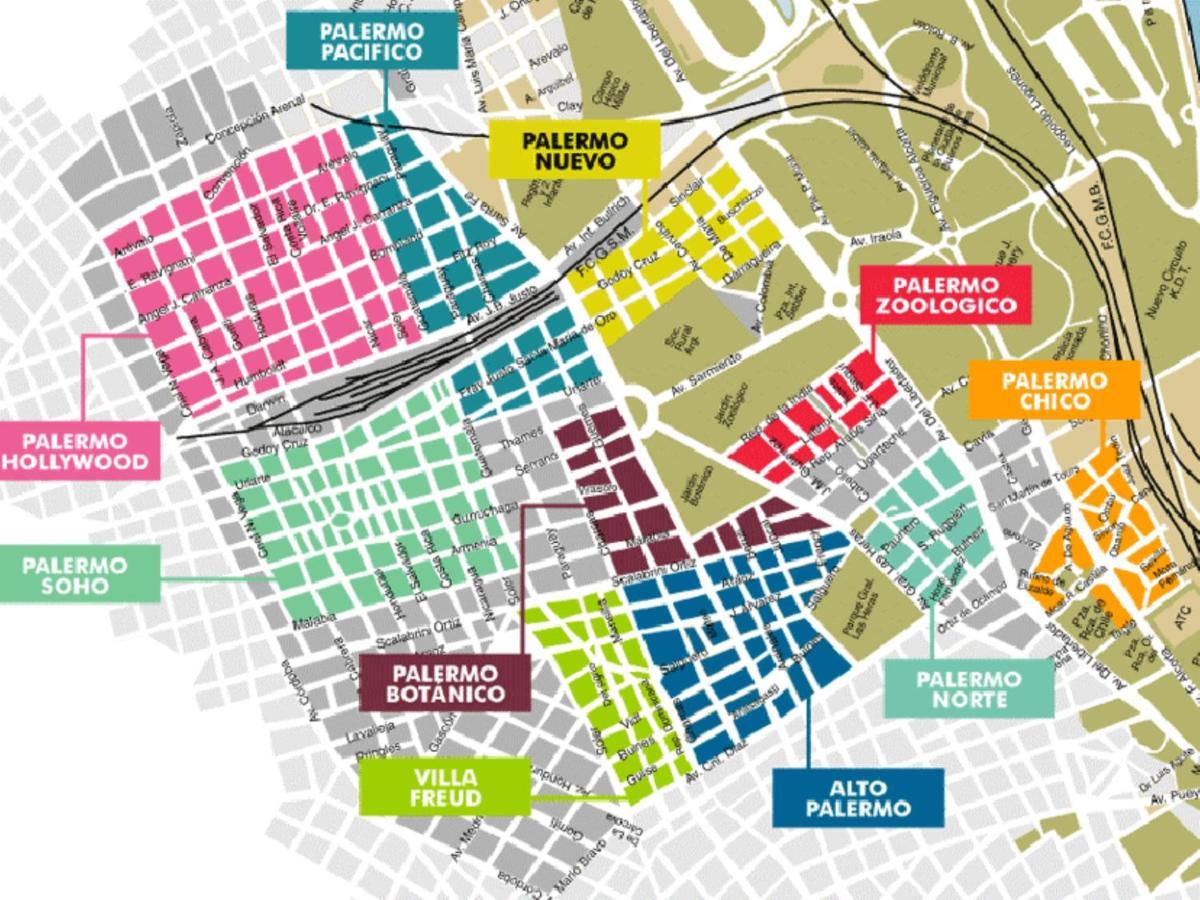 Exclusivo Estudio A Metros De La Rural Y La Embajada Буэнос-Айрес Экстерьер фото